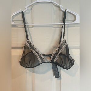 NWOT zara lace trim bralette
